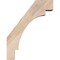 Ekena Millwork 5 1/2"W x 14"D x 18"H Merced Smooth Knee Brace, Douglas Fir BRC06X14X18MRC00SDF - alternate 3